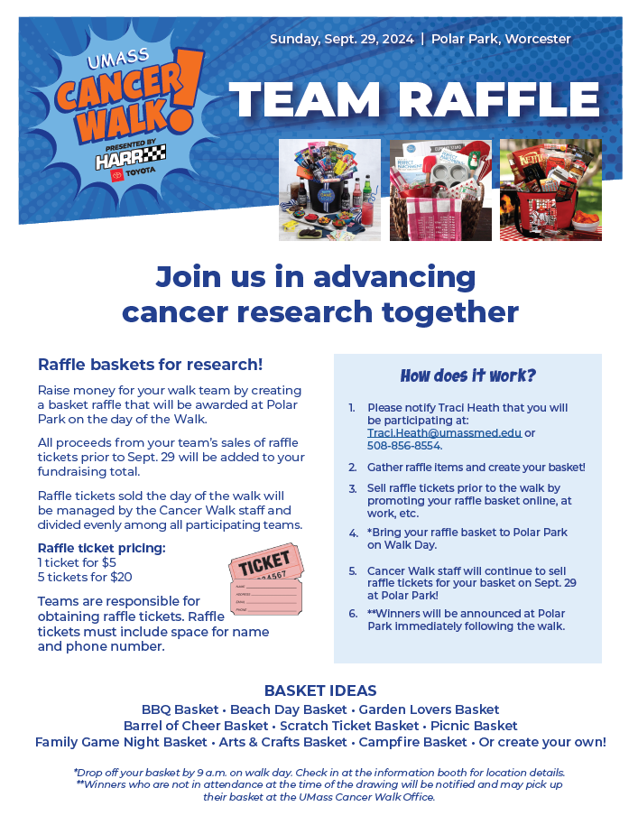 Raffle flyer 