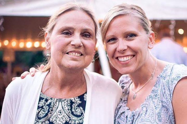 Amanda Normandin and her mom, Cookie.